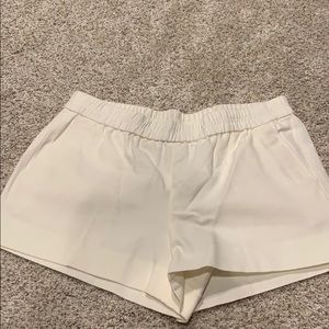 White J. Crew shorts